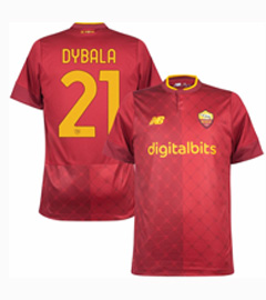 dybala roma home jersey 21 